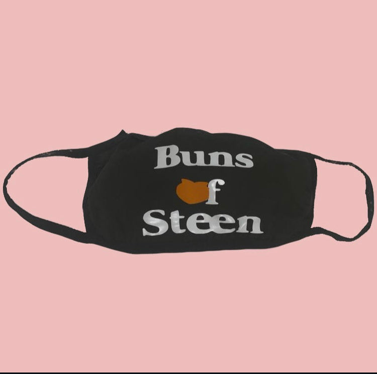 Buns Of Steen Face Masks