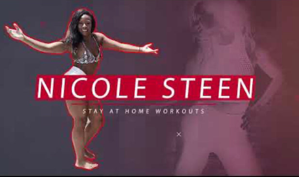 Load video: Preview Nicole Steen’ Stay at Home Workout Series.